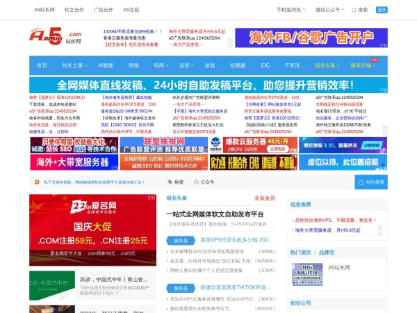 A5站长网预览图